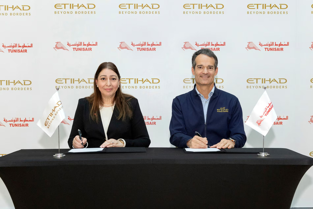 Etihad Airways and Tunisair Sign Codeshare Agreement